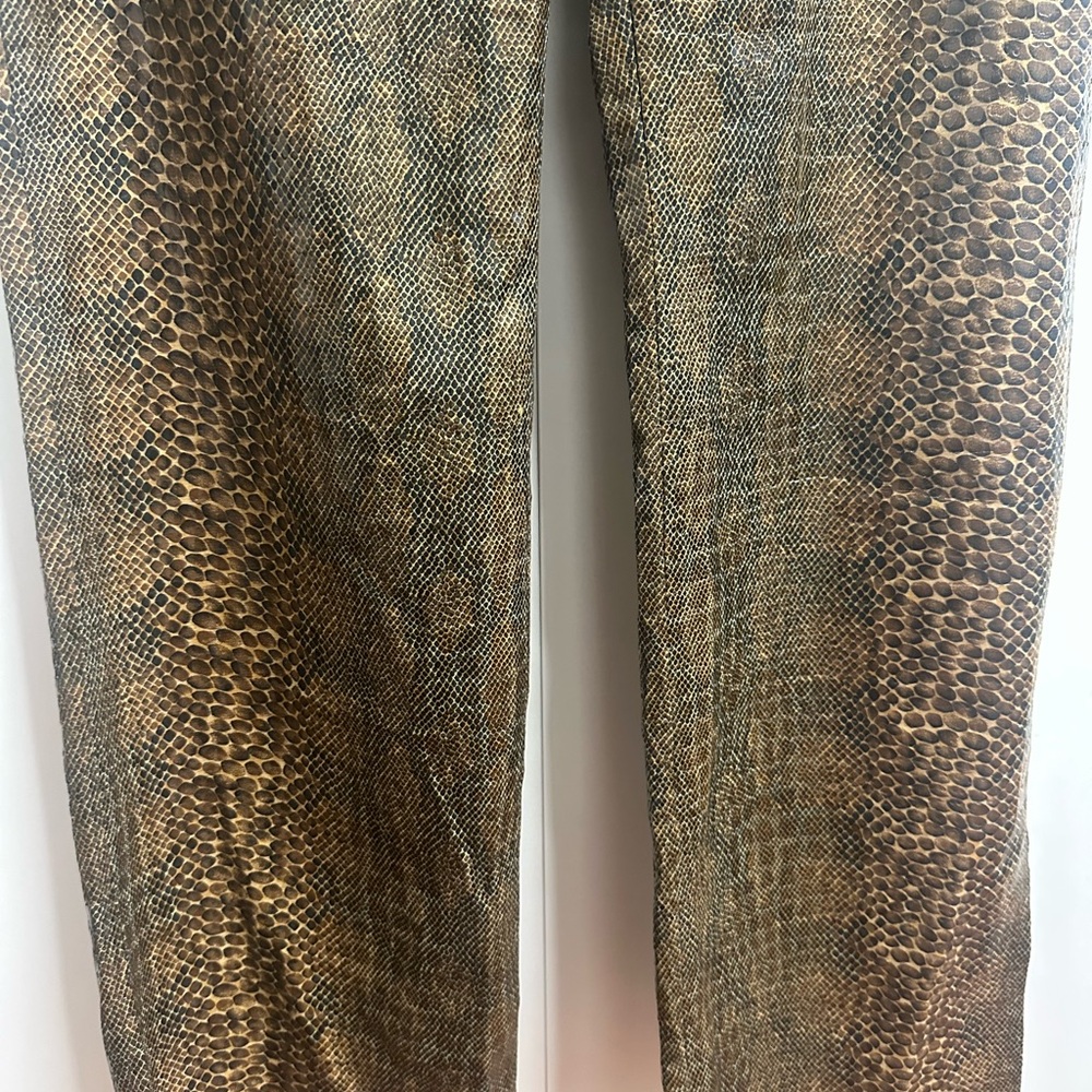 Elegant Brown Wide Leg Pants - Picture 3 of 10
